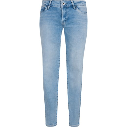 JASNE SPODNIE JEANSY DAMSKIE PEPE JEANS STRETCH Royal Shop
