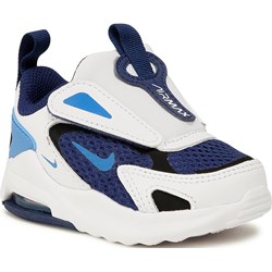 Buty sportowe dziecięce białe Nike na rzepy ze skóry  - zdjęcie produktu