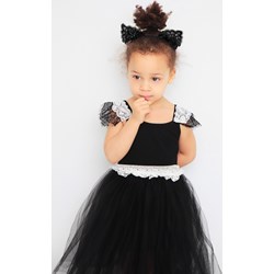 Sukienka dziewczęca czarna Anima By Justyna Steczkowska  - zdjęcie produktu