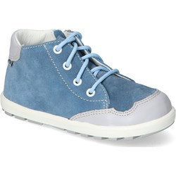 Buty zimowe dziecięce BARTEK sznurowane niebieskie jesienne  - zdjęcie produktu