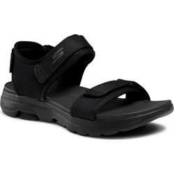 Sandały męskie Geox na rzepy czarne casual  - zdjęcie produktu