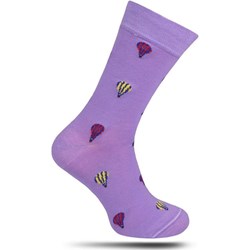 Skarpetki męskie Em Men`s Accessories fioletowe  - zdjęcie produktu