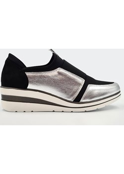 Sneakersy Srebrne Octavia (36) Labuty LaButy.pl - kod rabatowy