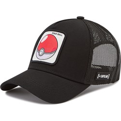 Czarna czapka z daszkiem męska Capslab  - zdjęcie produktu