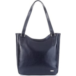 Shopper bag Divino elegancka matowa na ramię duża  - zdjęcie produktu