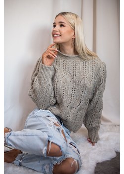 SWETER VANESSA JASNY BRĄZ wyprzedaż JOMU - kod rabatowy
