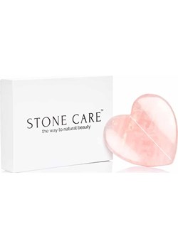 Kamień Płytka Serce Gua Sha z Kwarcu różowego STONE CARE™ Korean Store - kod rabatowy