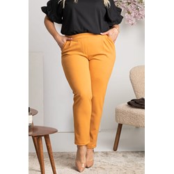 Spodnie damskie pomarańczowe  - zdjęcie produktu