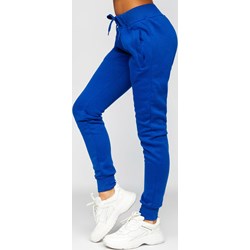 Spodnie damskie niebieskie Denley dresowe  - zdjęcie produktu