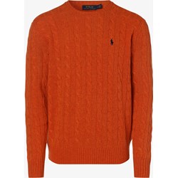 Polo Ralph Lauren sweter męski pomarańczowa casual  - zdjęcie produktu