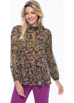 Bluzka w kwiaty ze stójką L'AF Tess Eye For Fashion - kod rabatowy