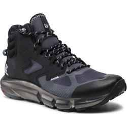 Salomon buty trekkingowe męskie sznurowane czarne gore-tex sportowe  - zdjęcie produktu
