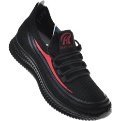 Buty sportowe męskie Pantofelek24 jesienne czarne wiązane  - zdjęcie produktu