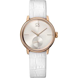 Zegarek biały Calvin Klein analogowy  - zdjęcie produktu