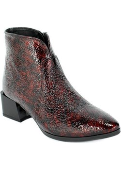 Botki Boccato 4004 B-61 Czerwony Skóra Boccato promocyjna cena multimoda.shop - kod rabatowy