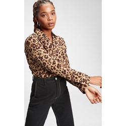 Koszula damska brązowa Gap z długim rękawem  - zdjęcie produktu