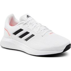 Białe buty sportowe męskie Adidas sznurowane  - zdjęcie produktu