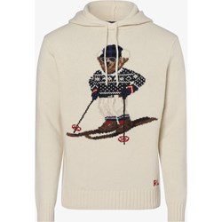 Sweter męski Polo Ralph Lauren beżowy młodzieżowy  - zdjęcie produktu