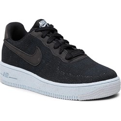 buty nike air force 1 low flyknit bordowe czarne