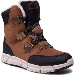 Buty zimowe dziecięce Geox śniegowce sznurowane  - zdjęcie produktu