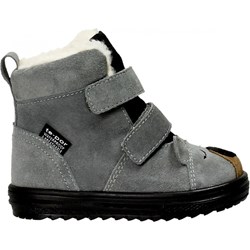 Buty zimowe dziecięce Mido Shoes z tworzywa sztucznego na rzepy trzewiki  - zdjęcie produktu