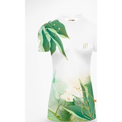 Bluzka damska Power Canvas wielokolorowa na wiosnę z krótkim rękawem  - zdjęcie produktu