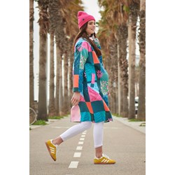Płaszcz damski Naoko casualowy tkaninowy  - zdjęcie produktu
