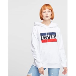 Bluza damska Levi's biała z napisami  - zdjęcie produktu