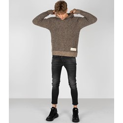Sweter męski brązowy  - zdjęcie produktu