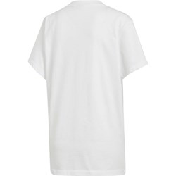 Bluzka damska biała Adidas Originals z krótkim rękawem z okrągłym dekoltem  - zdjęcie produktu