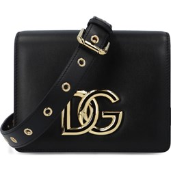 Dolce Gabbana listonoszka matowa skórzana na ramię elegancka  - zdjęcie produktu