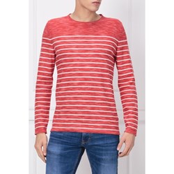 Sweter męski czerwony Joop! w paski  - zdjęcie produktu
