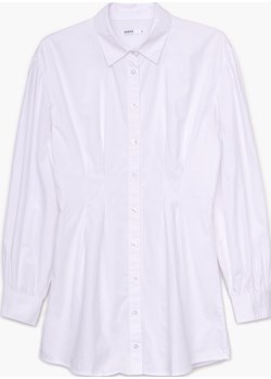 Cropp - Koszula z zakładkami - Biały Cropp Cropp - kod rabatowy