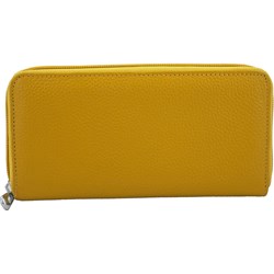 Żółty portfel damski Barberini`s  - zdjęcie produktu