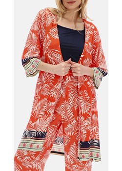 Kardigan pomarańczowy w tropikalne liście Smashed Lemon Smashed Lemon Eye For Fashion - kod rabatowy