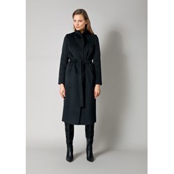 Szary płaszcz damski Molton casual  - zdjęcie produktu