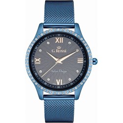 Gino Rossi zegarek niebieski analogowy  - zdjęcie produktu