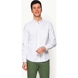 Koszula męska Lancerto z kołnierzykiem button down z tkaniny z długimi rękawami  - zdjęcie produktu