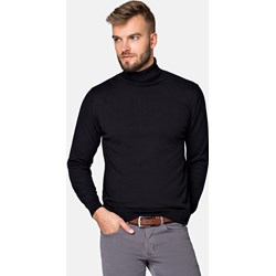Sweter męski Lancerto czarny  - zdjęcie produktu