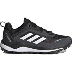 Buty sportowe dziecięce Adidas na wiosnę czarne sznurowane  - zdjęcie produktu