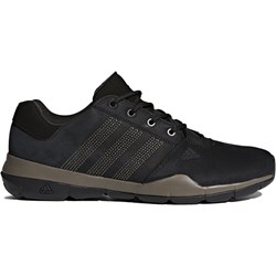 Buty sportowe męskie Adidas czarne wiązane z nubuku  - zdjęcie produktu