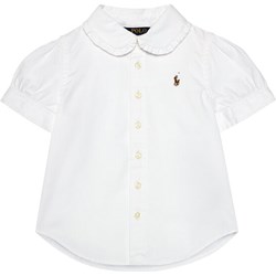 Koszula dziewczęca Polo Ralph Lauren biała  - zdjęcie produktu