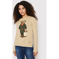 Beżowy sweter damski Polo Ralph Lauren  - zdjęcie produktu