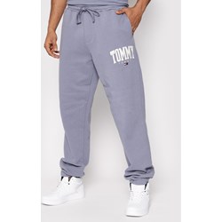 Spodnie męskie Tommy Jeans z napisami w sportowym stylu dresowe  - zdjęcie produktu