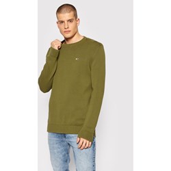 Sweter męski Tommy Jeans zielony  - zdjęcie produktu