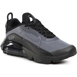 Buty sportowe damskie Nike wiązane czarne skórzane  - zdjęcie produktu