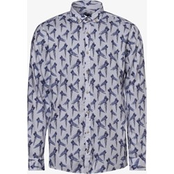 Koszula męska Joop! z długimi rękawami w abstrakcyjnym wzorze z klasycznym kołnierzykiem  - zdjęcie produktu