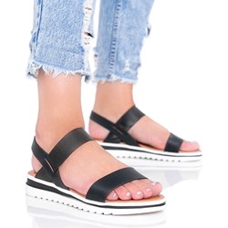 Sandały damskie na lato casual na platformie  - zdjęcie produktu