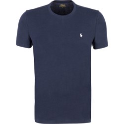 Polo Ralph Lauren t-shirt męski granatowy wiosenny z krótkimi rękawami  - zdjęcie produktu