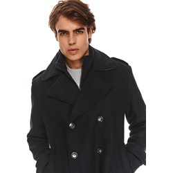 Płaszcz męski czarny Top Secret  - zdjęcie produktu
